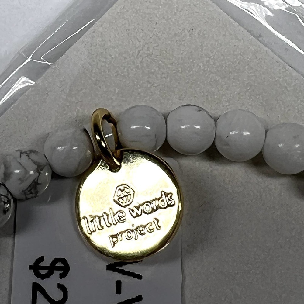 Anthropologie Little Words Project Vote Beaded Bracelet - Picture 4 of 6